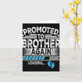 Weer gepromoveerd tot broeder Est. 2026 Loading Fu Kaart (Gele Bloem)