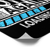 Weer gepromoveerd tot broeder Est. 2026 Loading Fu Poster (Hoek)