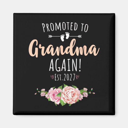 weer gepromoveerd tot oma 2027 magneet (Voorkant)