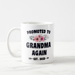 weer gepromoveerd tot oma est 2025 oma 2025 koffiemok