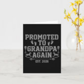 weer gepromoveerd tot opa est 2026 aankondiging (Gele Bloem)