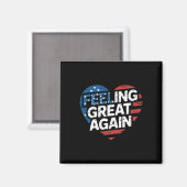 Weer geweldig voelen Trump-overwinning Magneet (Voorkant / Achterkant)