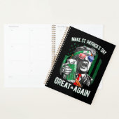 Weer grappige Trump maakt St Patrick's Day weer ge Planner (Display)