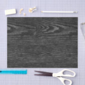 Weer houtextuur zwart tissuepapier (Craft)