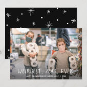 Weer jaar geleden - Vakantietfoto Feestdagenkaart (Voorkant / Achterkant)