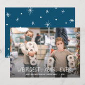 Weer jaar geleden - Vakantietfoto Feestdagenkaart (Voorkant / Achterkant)