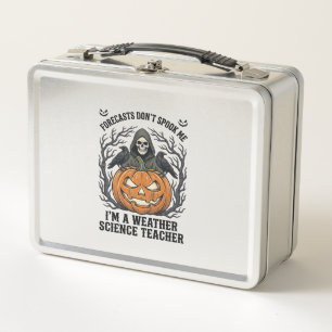 Weer Leraar Halloween Griezelige Oogstmaan Pompoen