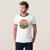 Weer minder zorgen t-shirt (Voorkant volledig)