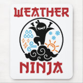 Weer Ninja Meteorologist Weerman Muismat (Voorkant)