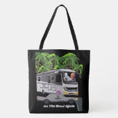 Weer op de weg Canvas tas (Voorkant)