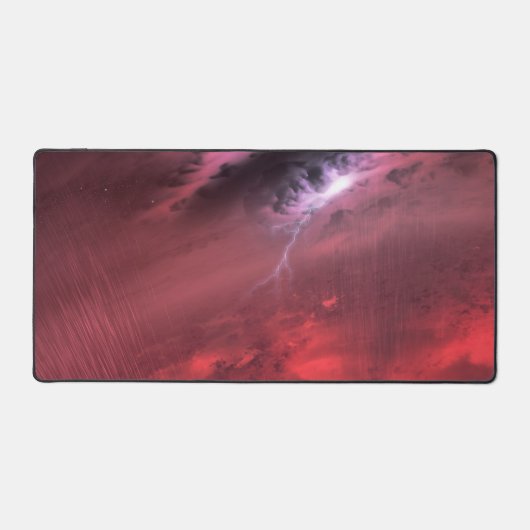 Weer op een bruine dwergster. bureaumat (Voorkant)