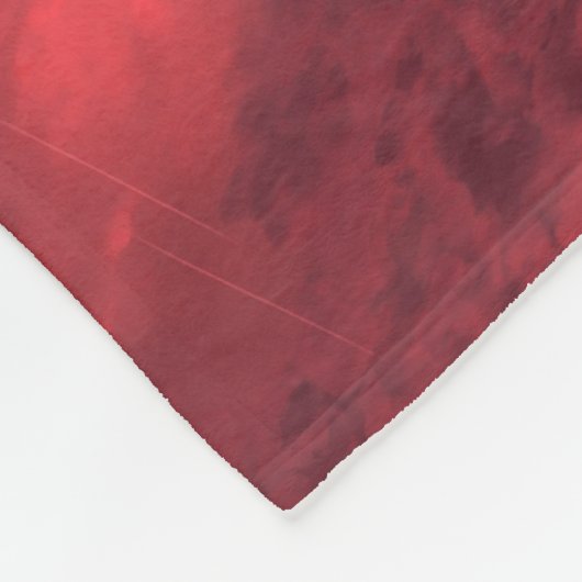 Weer op een bruine dwergster. fleece deken (Hoek)