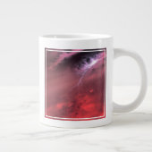 Weer op een bruine dwergster. grote koffiekop (Rechts)