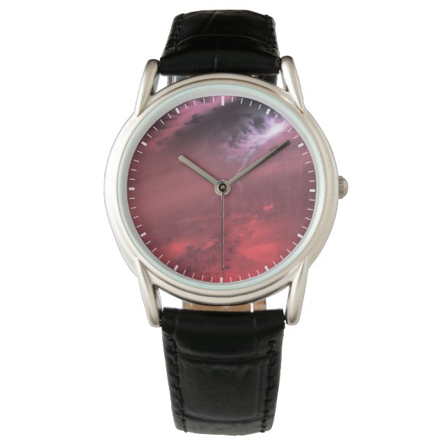 Weer op een bruine dwergster. horloge (Voorkant)