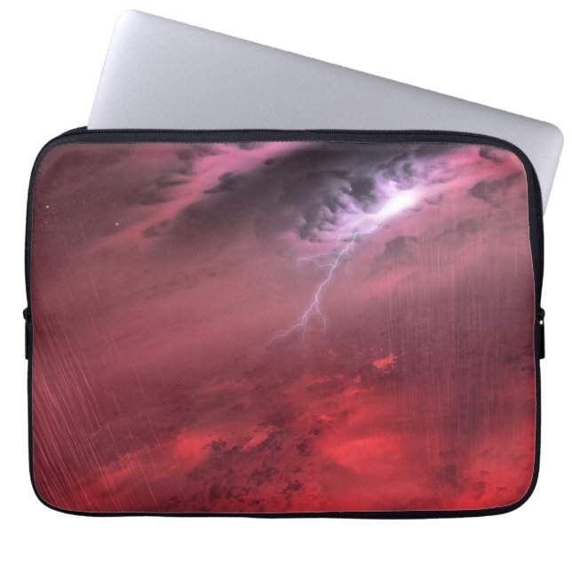 Weer op een bruine dwergster. laptop sleeve (Voorkant)