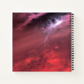 Weer op een bruine dwergster. notitieboek (Achterkant)