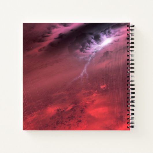 Weer op een bruine dwergster. notitieboek (Achterkant)