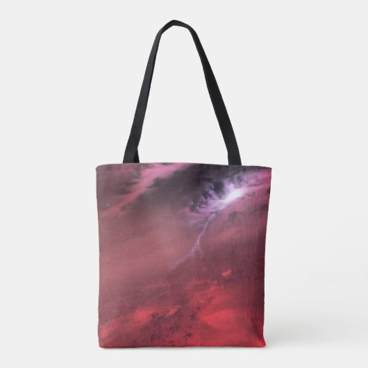 Weer op een bruine dwergster. tote bag (Achterkant)
