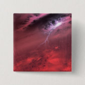 Weer op een bruine dwergster. vierkante button 5,1 cm (Voorkant)