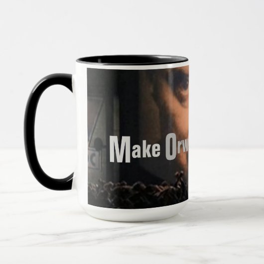 Weer Orwell Fiction Mok (Links)