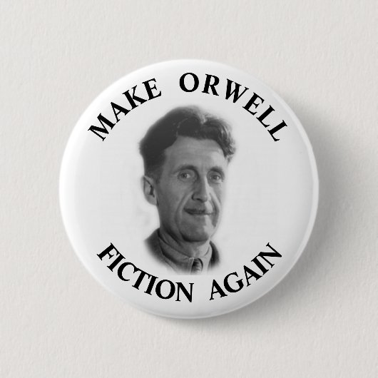 Weer Orwell Fiction Ronde Button 5,7 Cm (Voorkant)