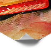 Weer sleept u auto poster (Hoek)