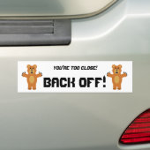 WEER UIT! BUMPERSTICKER (Op auto)