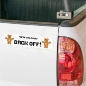 WEER UIT! BUMPERSTICKER (Op Truck)