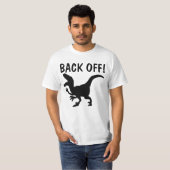 WEER UIT! MANNEN DINOSAUR T-SHIRTS (Voorkant volledig)