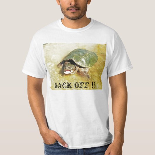 WEER UIT! Snapping Turtle T-Shirt (Voorkant)