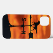 Weer Vane op zonsondergang Case-Mate iPhone Case (Achterkant (horizontaal))