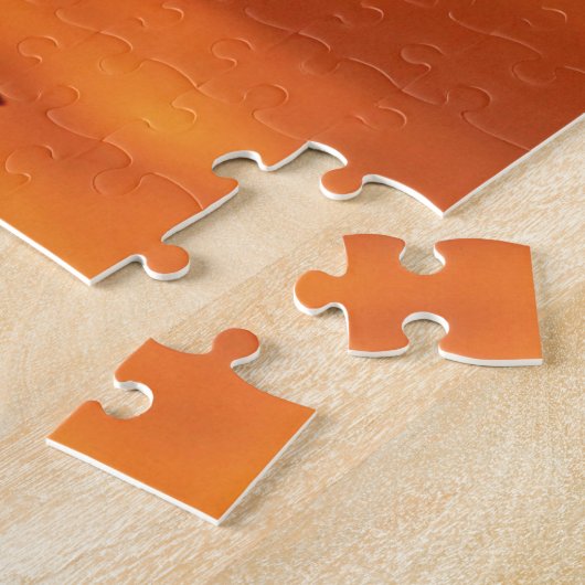 Weer Vane op zonsondergang Legpuzzel (Zijkant)