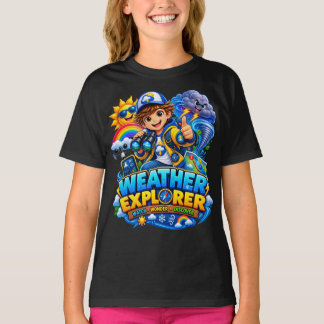 Weer Verkenner Kids STEM Wetenschap T-Shirt