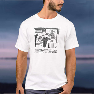 Weer voorspelling op de dag van de begroting t-shirt