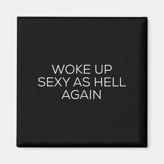 Weer wakker geworden als de hel magneet (Voorkant)