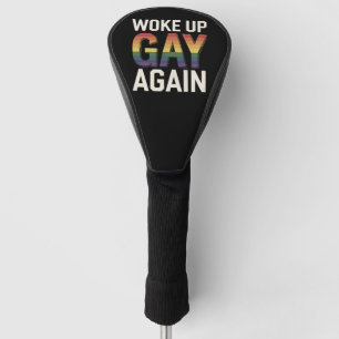 Weer Wakker Geworden Als Homo Funny LGBTQ Trots Bo Golfheadcover