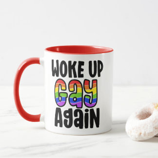 Weer Wakker Geworden Als Homo, LGBTQ+ trots Mok