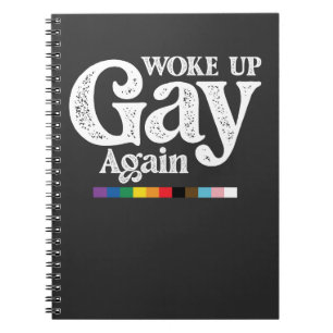 Weer Wakker Geworden Als Homo, Steun LGBT Pride Notitieboek