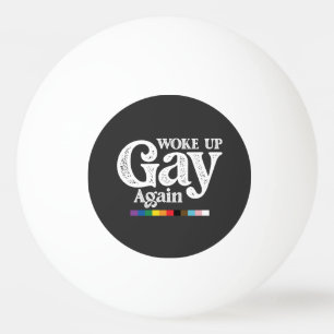 Weer Wakker Geworden Als Homo, Steun LGBT Pride Pingpongbal