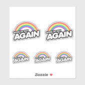 Weer Wakker Geworden Als Homo Sticker (Vel)