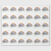 Weer wakker worden cadeaupapier (Vlak)