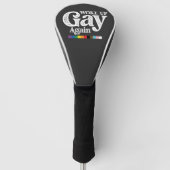 Weer wakker worden steun LGBT Pride Golfheadcover (Voorkant)