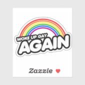 Weer wakker worden sticker (Vel)