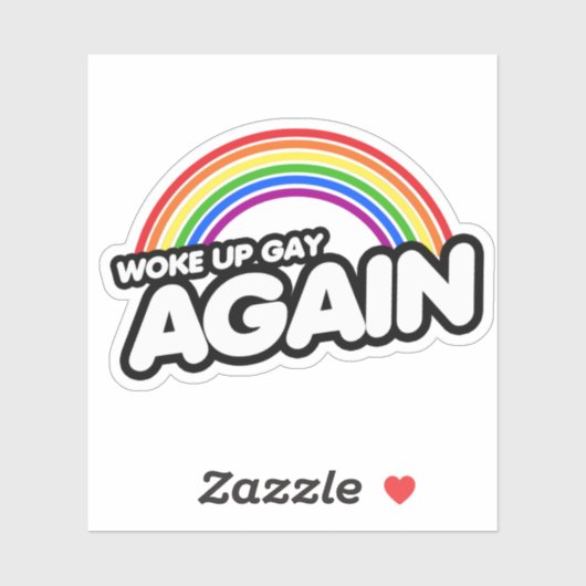 Weer wakker worden sticker (Vel)