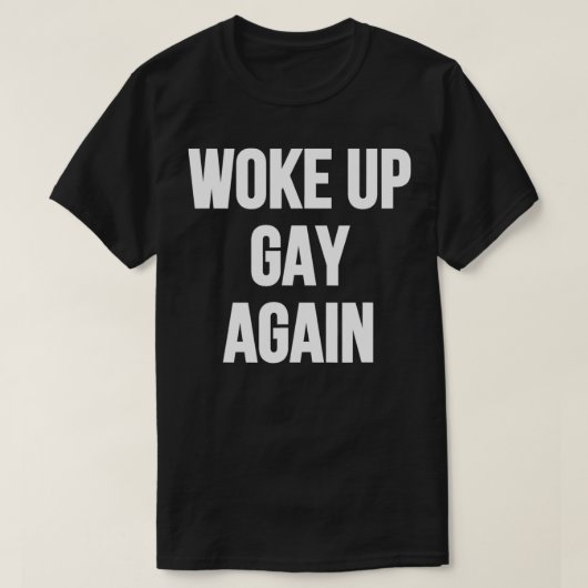 Weer wakker worden t-shirt (Design voorkant)