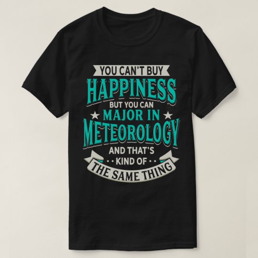 Weer Watcher Meteoroloog Meteorology Gift T-shirt (Design voorkant)