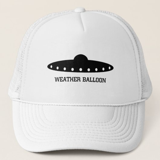 Weerballon UFO Trucker Pet (Voorkant)
