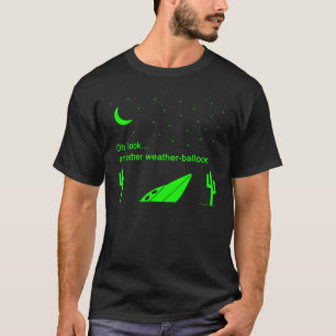 weerballongebied van de UFO 51 T-shirt