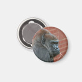 weerbare gorillamoeder magneet (Voorkant / Achterkant)