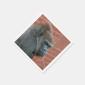 weerbare gorillamoeder servet (Hoek)
